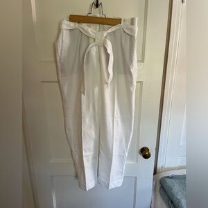 Loft White Pants